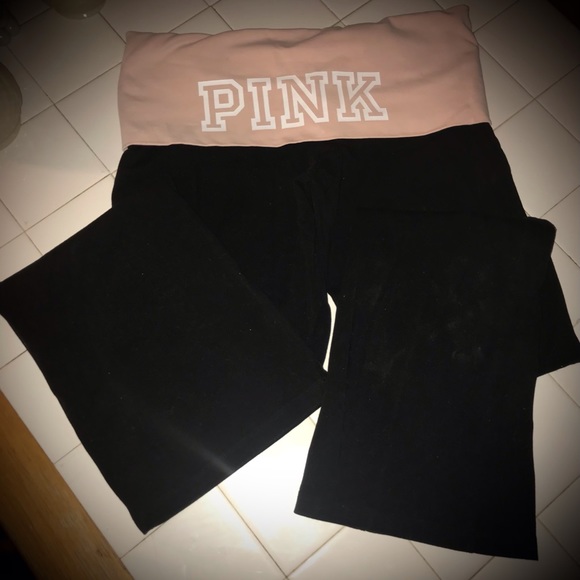 Victoria Secret PINK Flare Yoga Pants - Picture 2 of 3